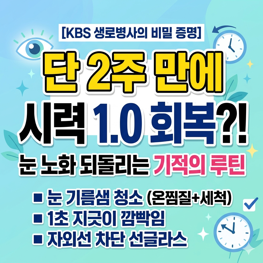 눈노화되돌리기