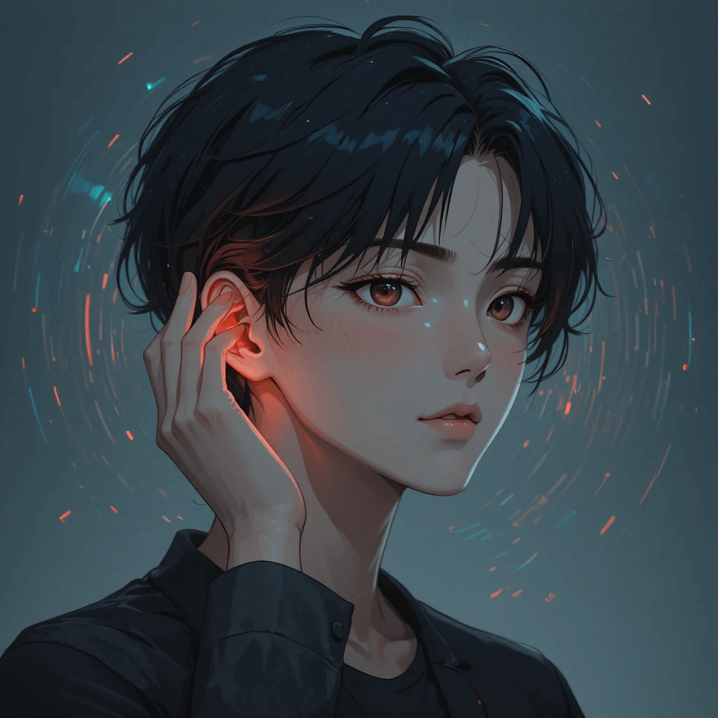 귀를 다치고 소리가 왜곡되는 꿈에 대한 이미지