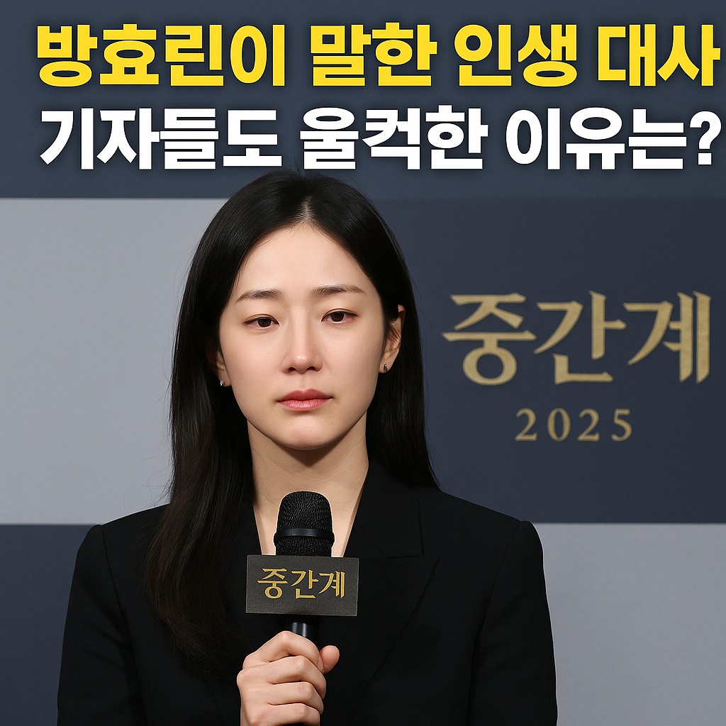 방효린, ‘하루씩 버틴다’는 말에 기자들 울컥한 이유