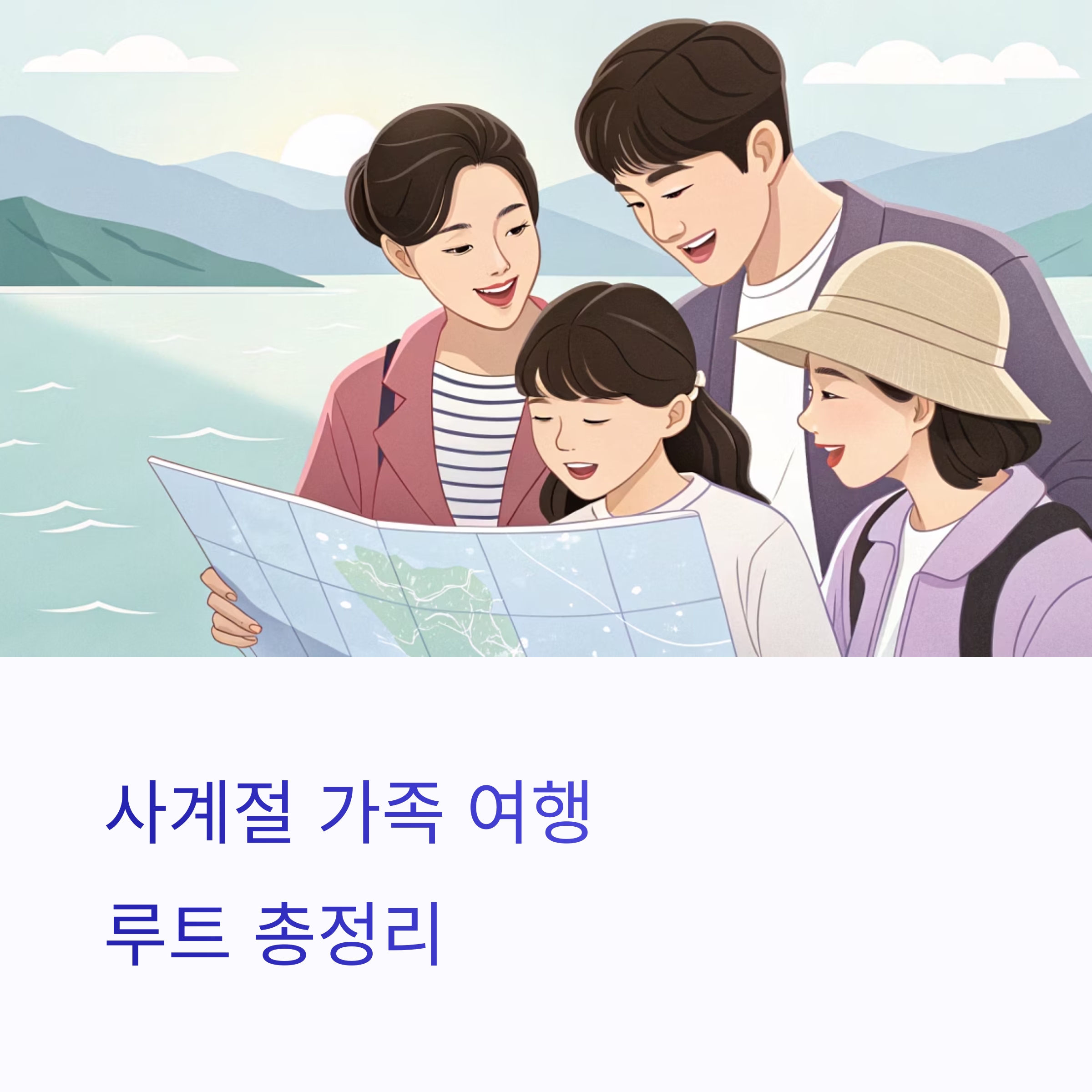 사계절 완전 정복! 가족 여행 최적 루트