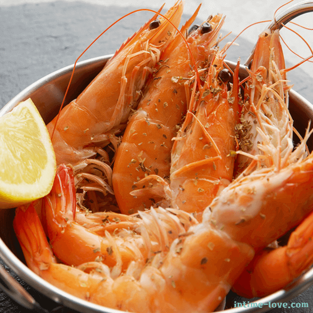 흰다리새우 구이