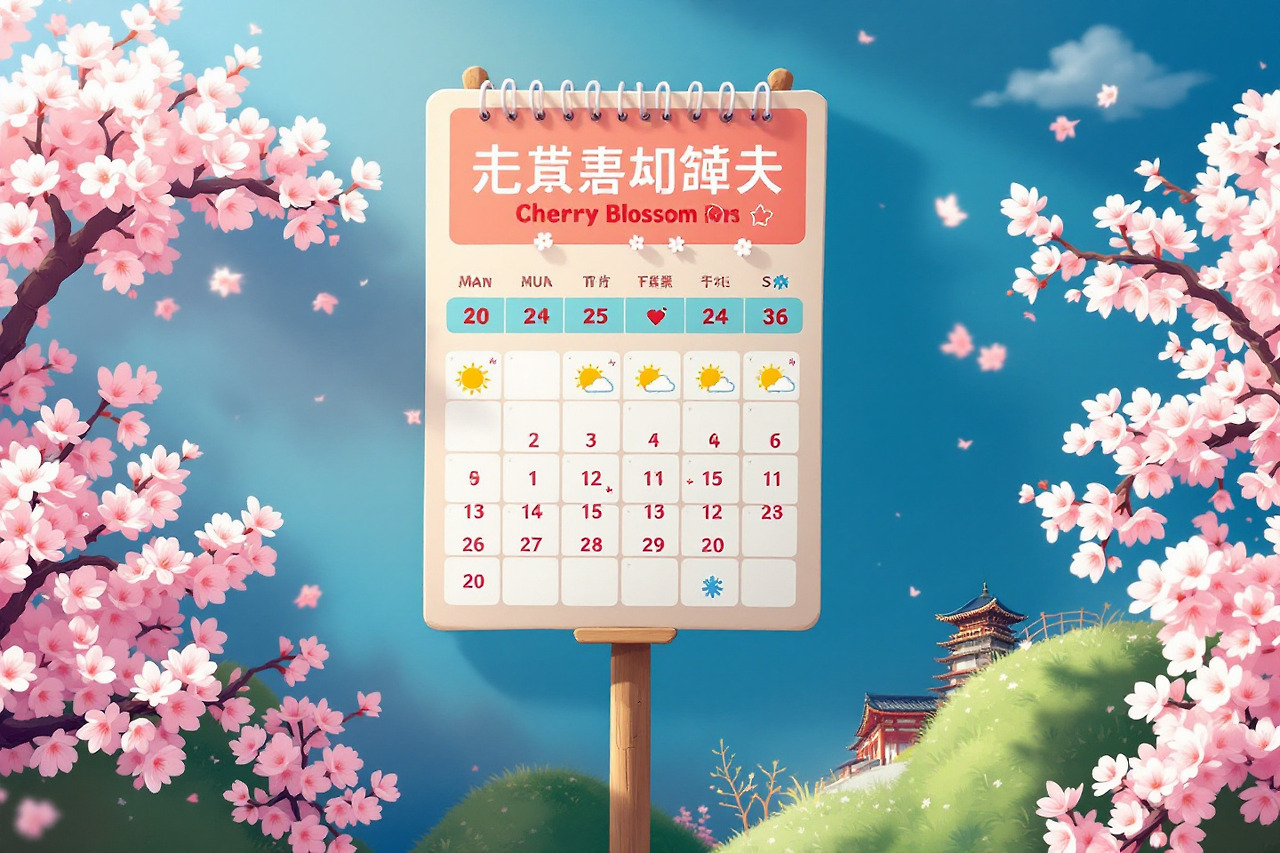 일본 벗꽃여행 최적의 시기