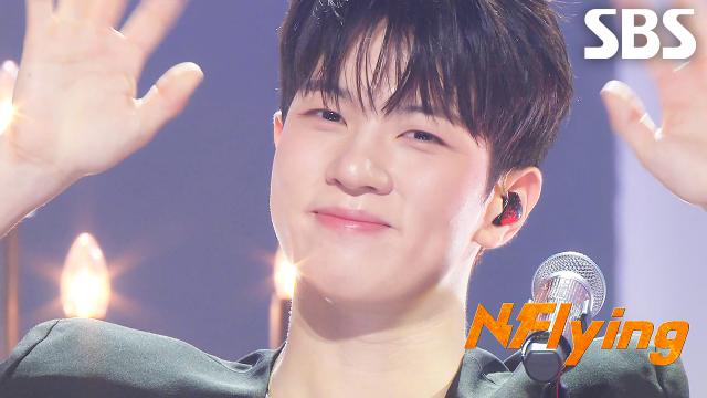 2026년 10월 11일 SBS 인기가요 잔불 무대의 엔플라잉 멤버
