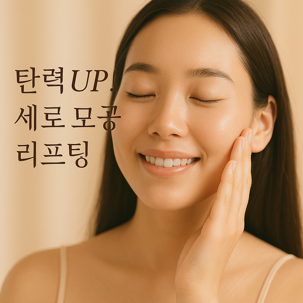 탄력 UP! 세로 모공 리프팅