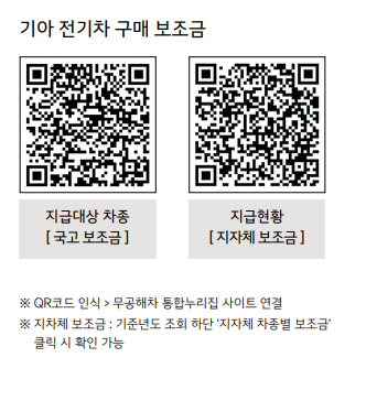 전기차 보조금 QR