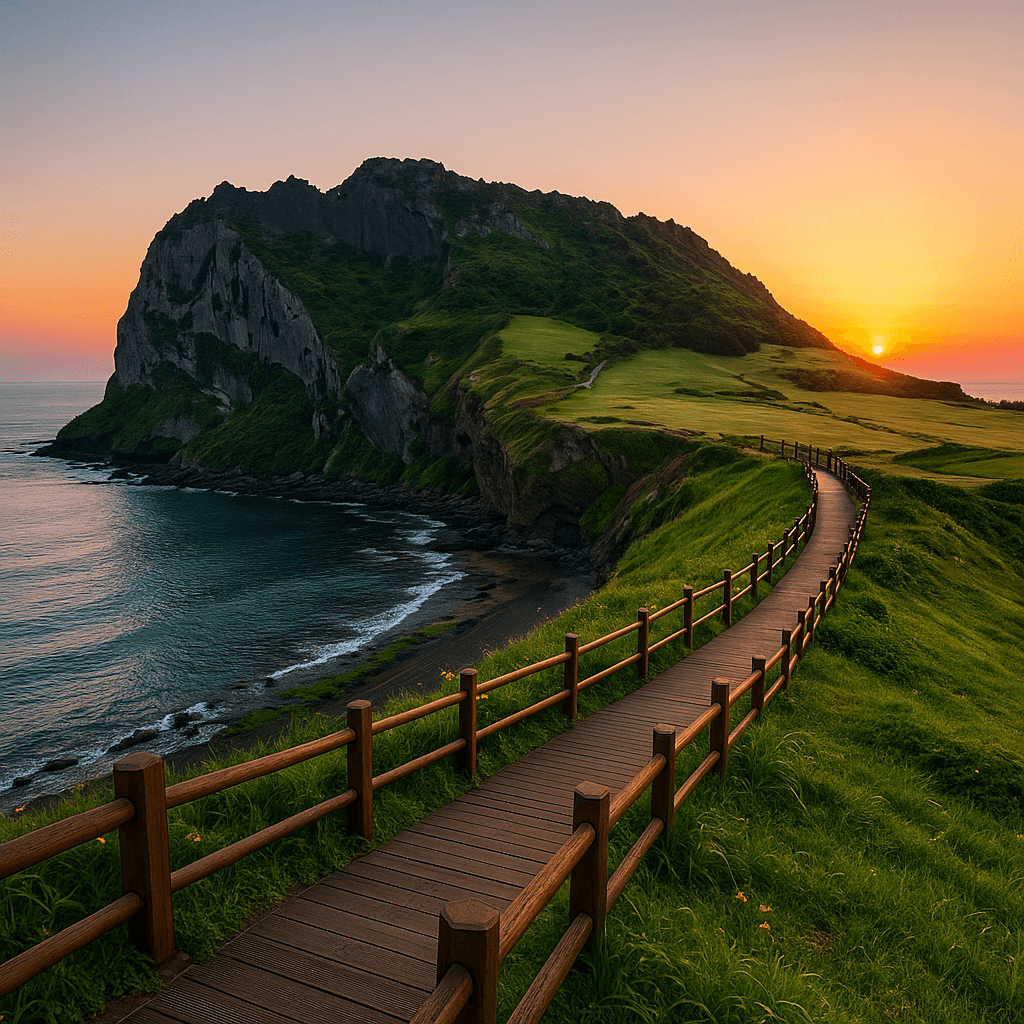 제주 성산일출봉 탐방, 하늘과 바다가 맞닿은 일출의 성지