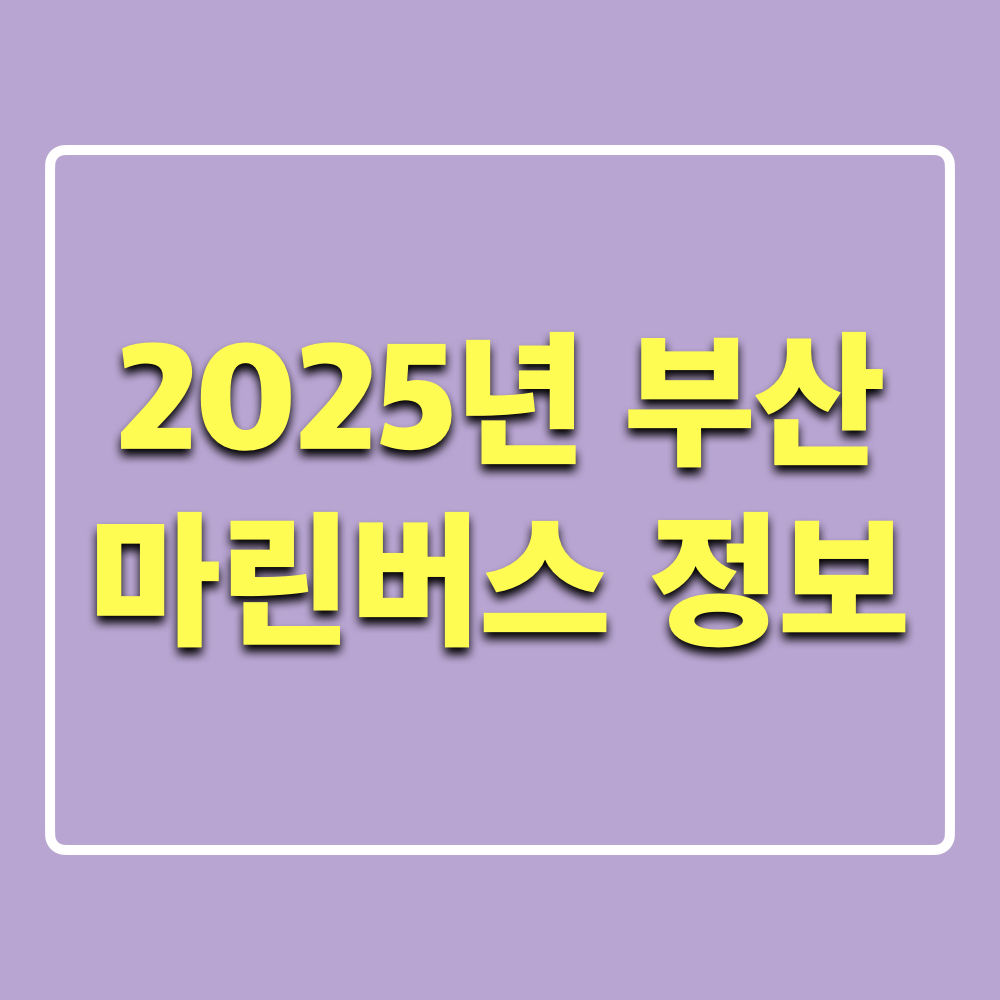 2025년_부산마린버스
