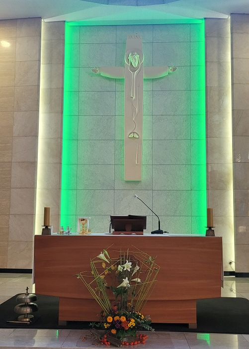 용인 성복동성당 십자고상