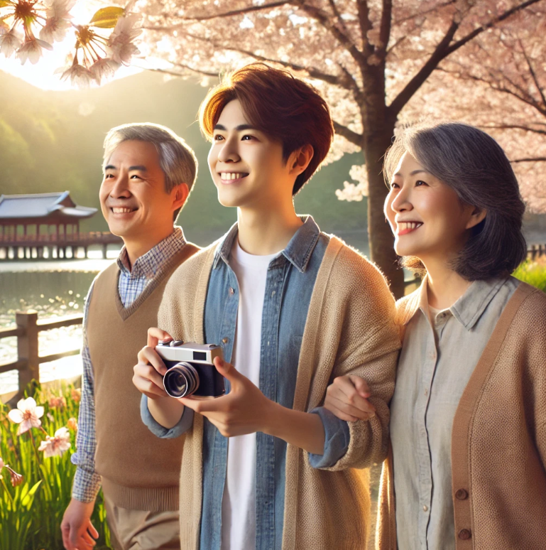 부모님과 봄 여행 (힐링, 산책, 경치좋은곳)
