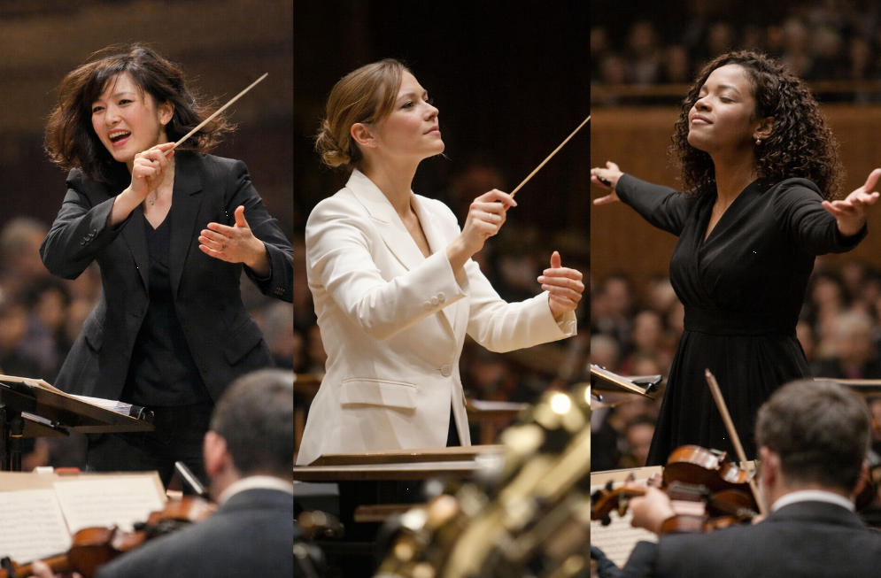 여성 지휘자의 활약상 관련 그림