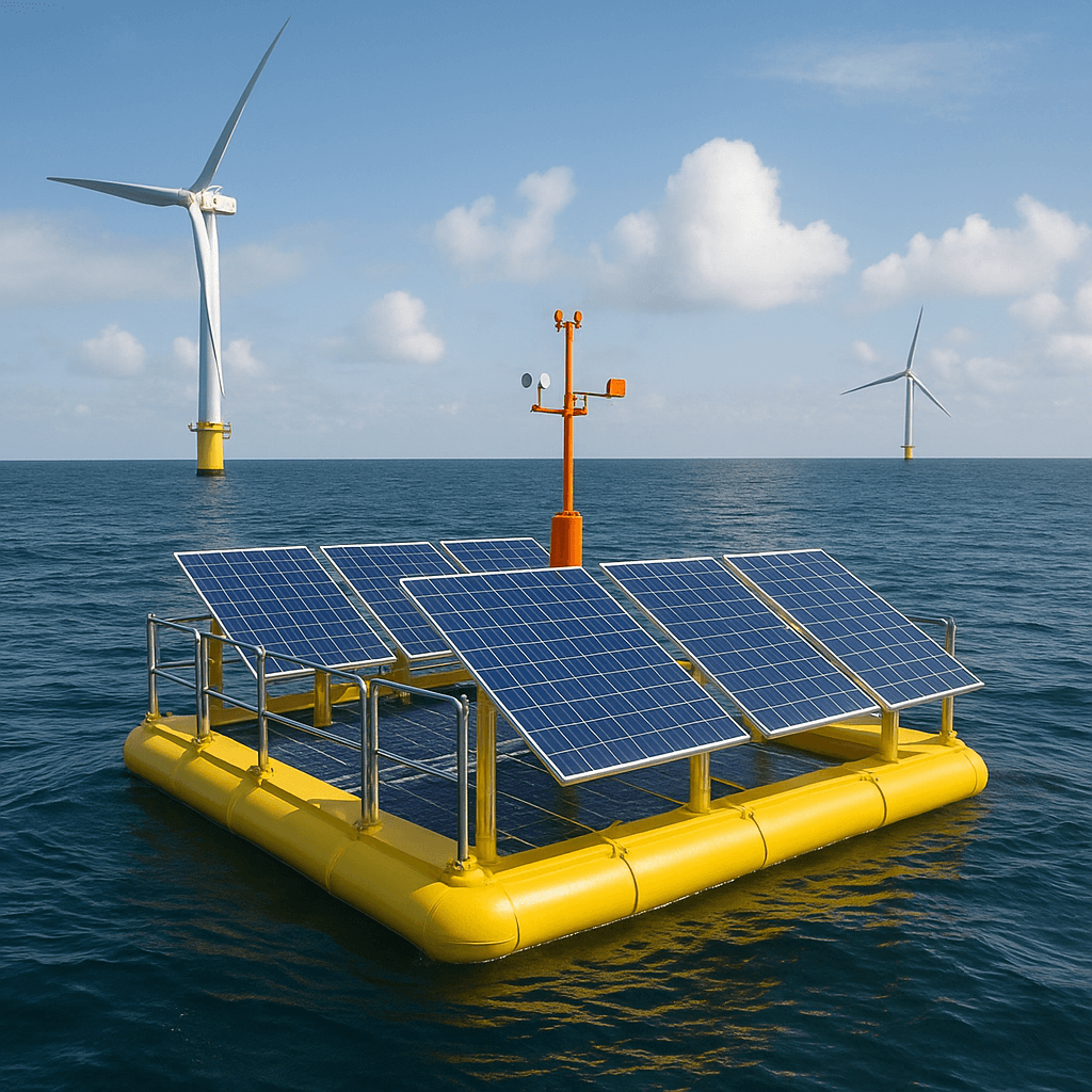 해상 신재생 부력 시스템