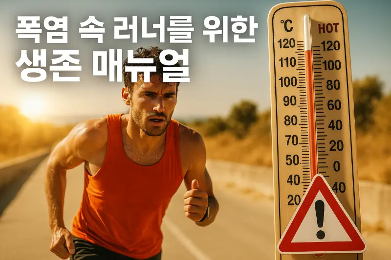 폭염 속 러너의 기록과 건강을 모두 잡는 방법