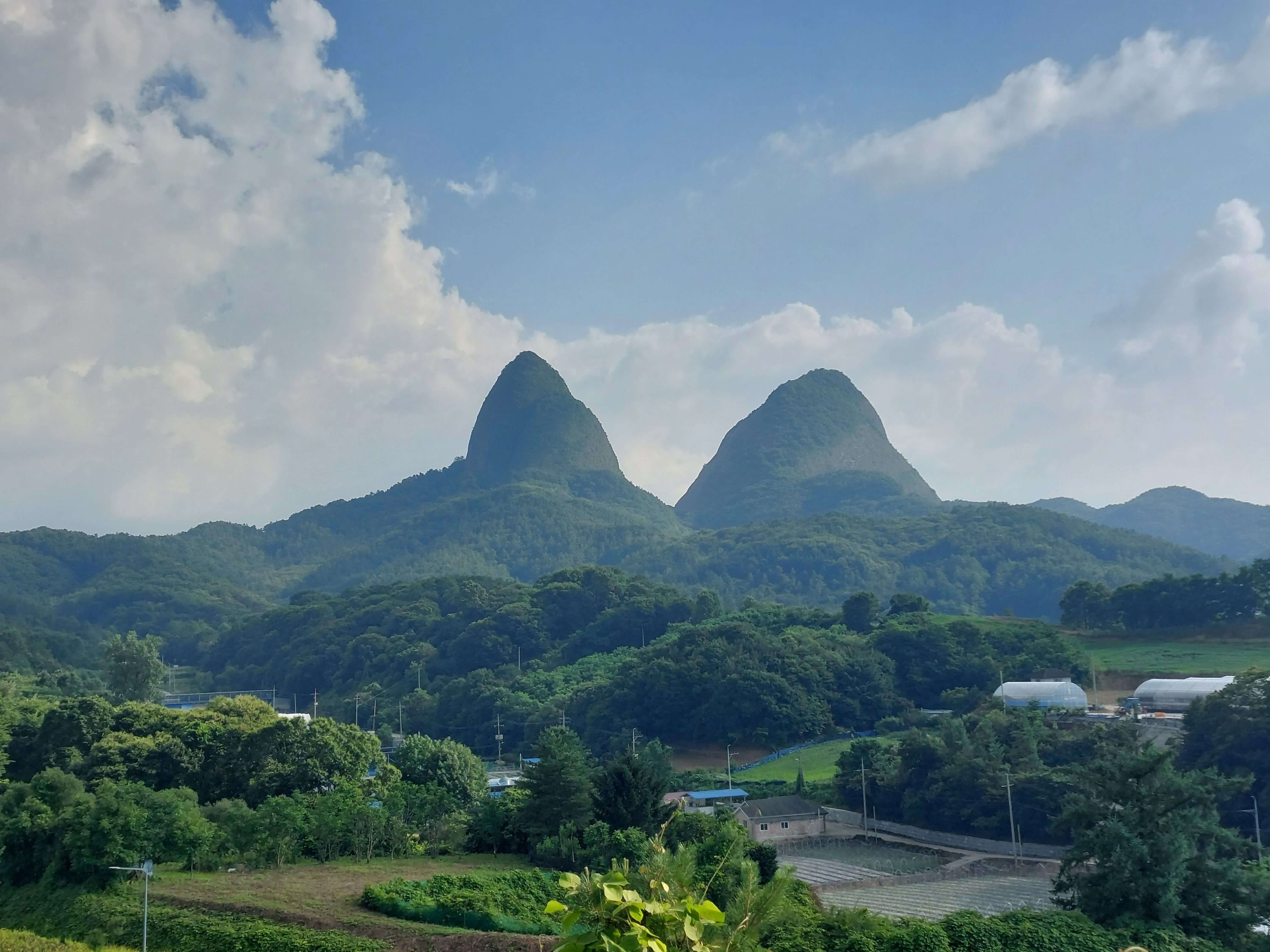 마이산 전경-여름