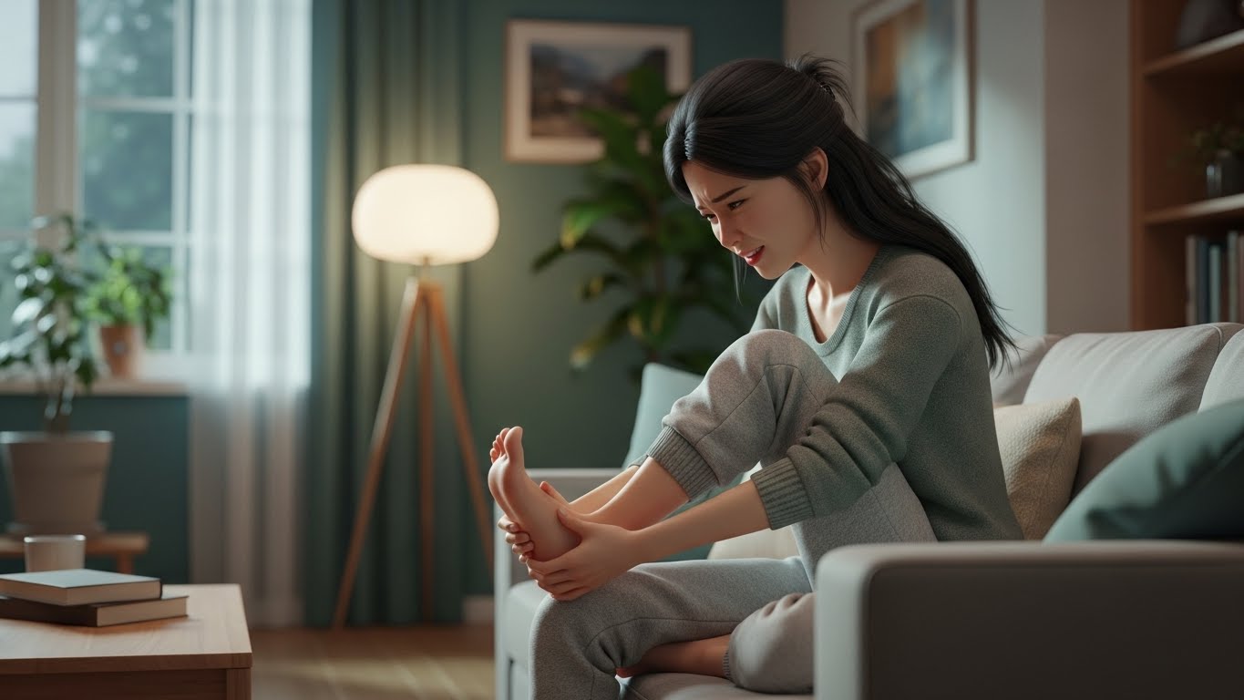 발볼찌릿&amp;#44; 뒤꿈치통증