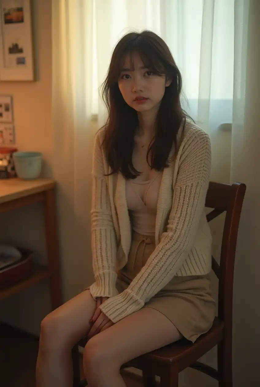 모르는 여자가 나를 보고 있는 꿈