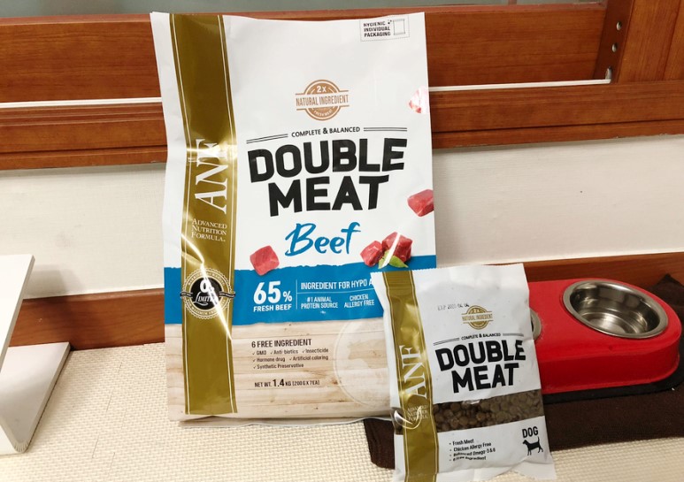 강아지사료 추천 ANF사료 더블미트 소고기 포 독