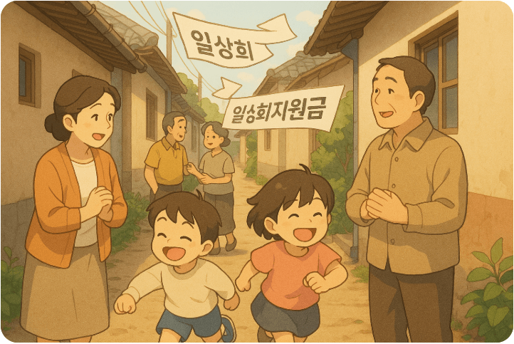 경기도 일상회복지원금 신청 지급 대상 기간2