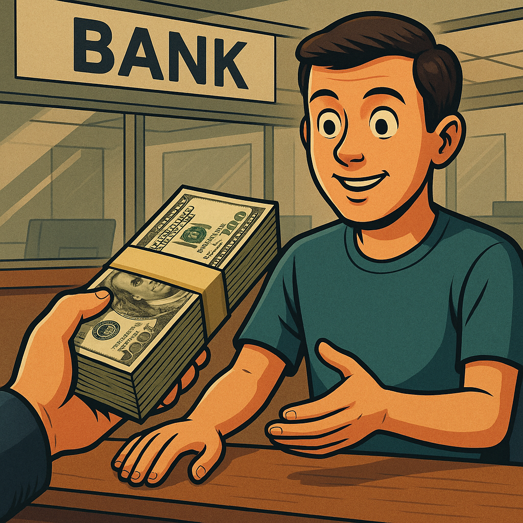 은행에서 돈 찾는 꿈