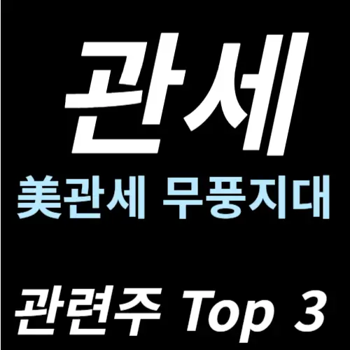 美 관세 무풍지대 관련주