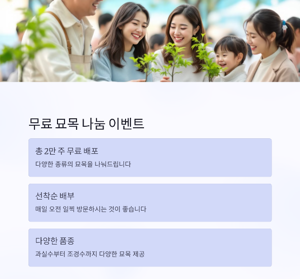 옥천묘목축제