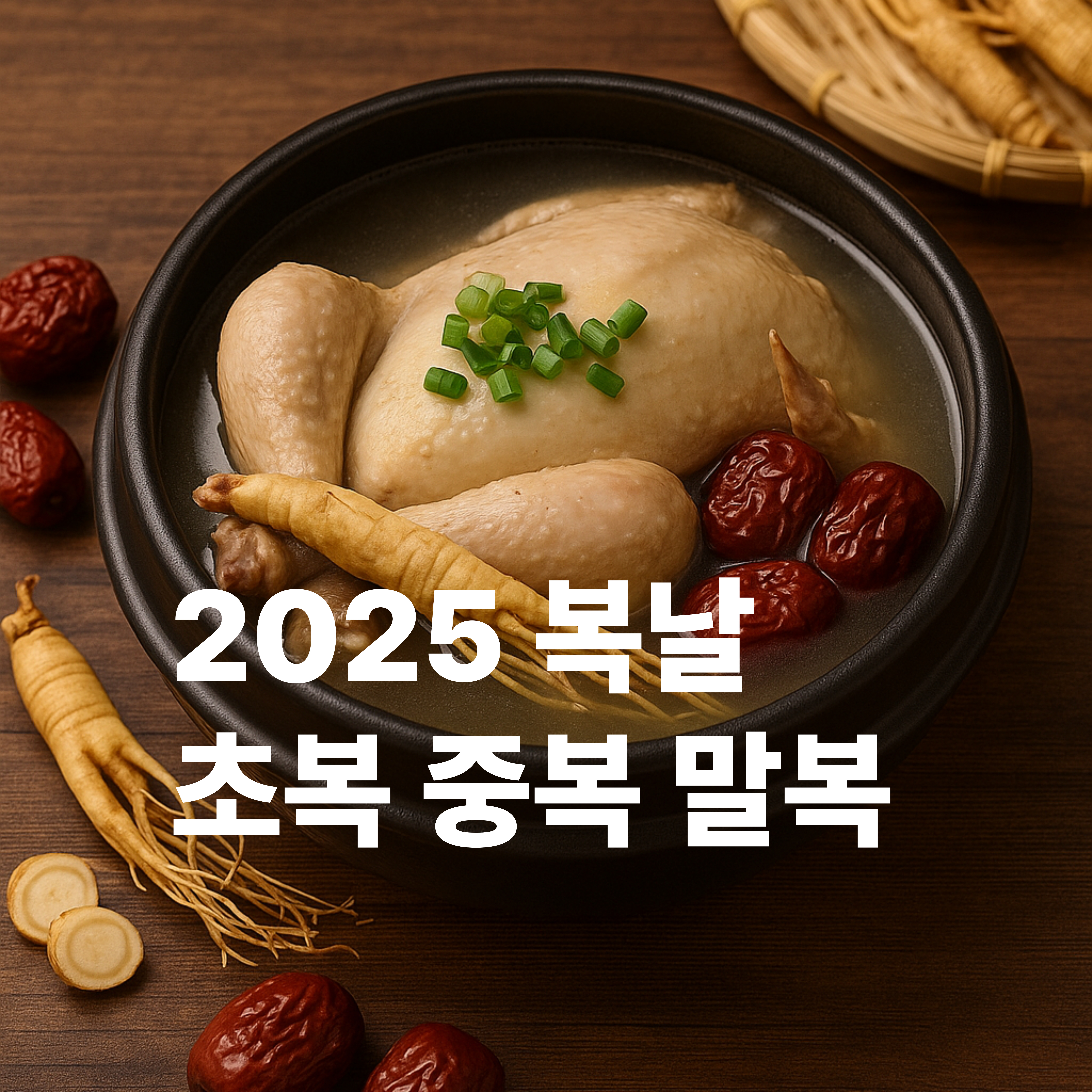 2025복날 초복 중복 말복