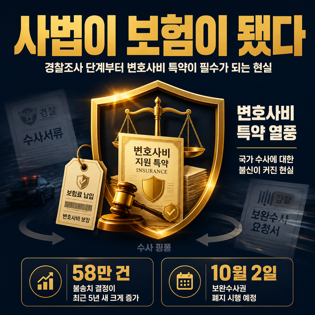 사법이 보험이 됐다