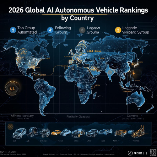 2026 세계 AI 자동차 계급도: 반드시 알아야 할 국가별 기술 BEST 7