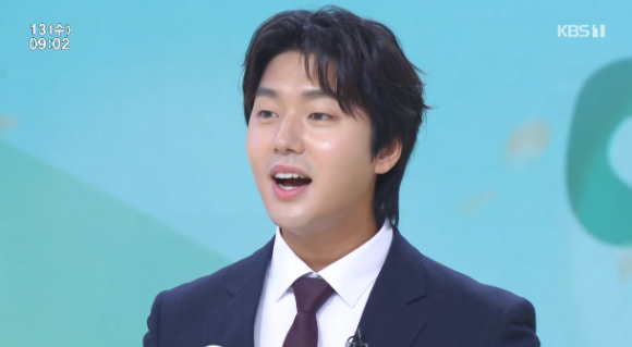 김종현 아나운서가 &#39;아침마당&#39;에 출연했다. [사진=KBS 방송화면 캡처]