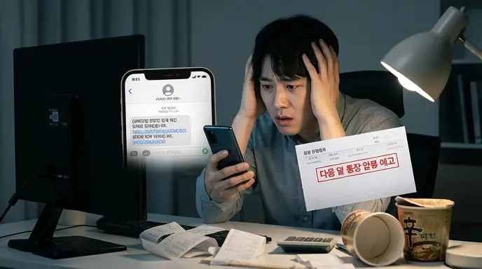 타 통신사의 콘텐츠 이용료 현금화 주의사항과 무리한 폰 결제 현금화가 불러오는 다음 달 통장 압류의 공포