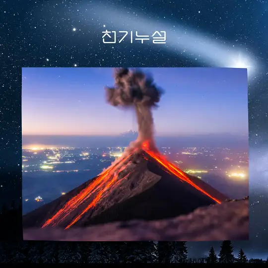 화산 터지는 꿈 해몽