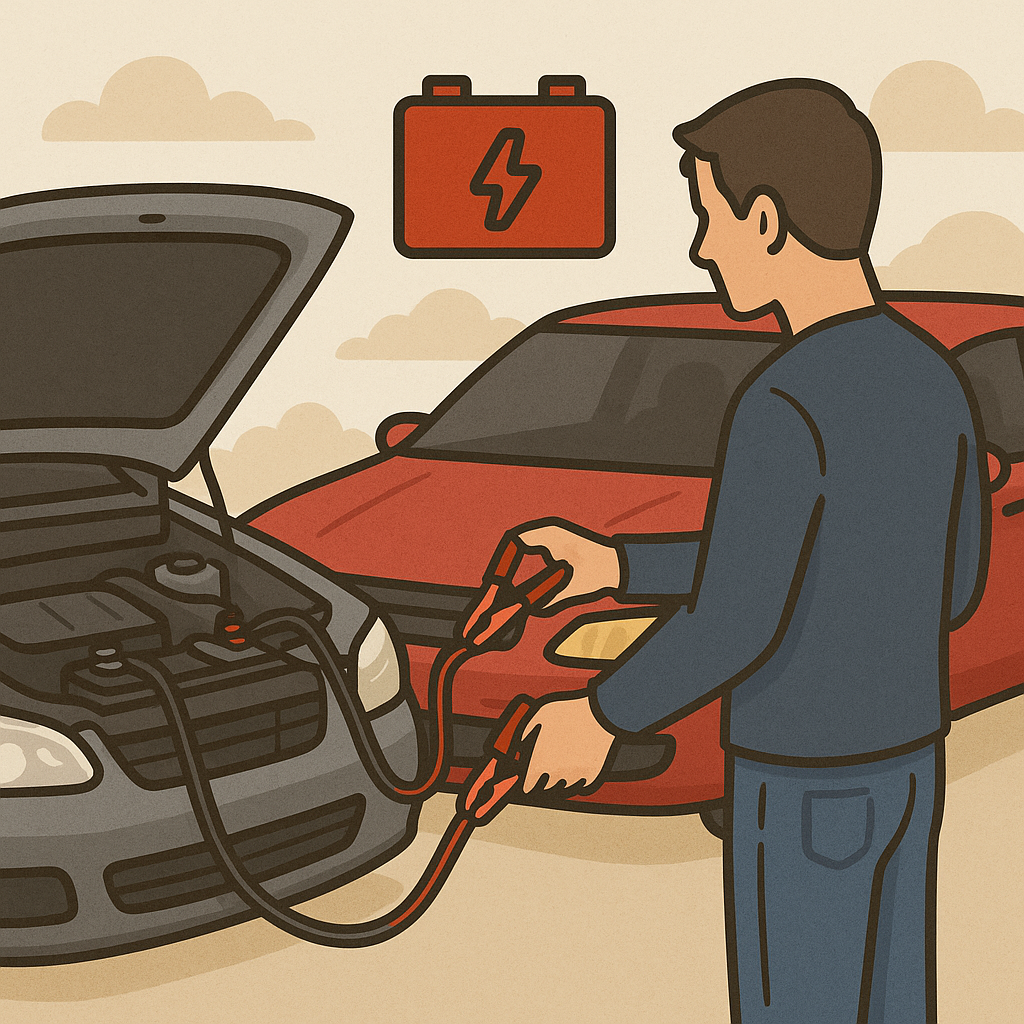 배터리 방전 시 대처법