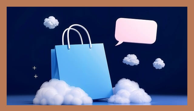 마트-쇼핑백-일러스트