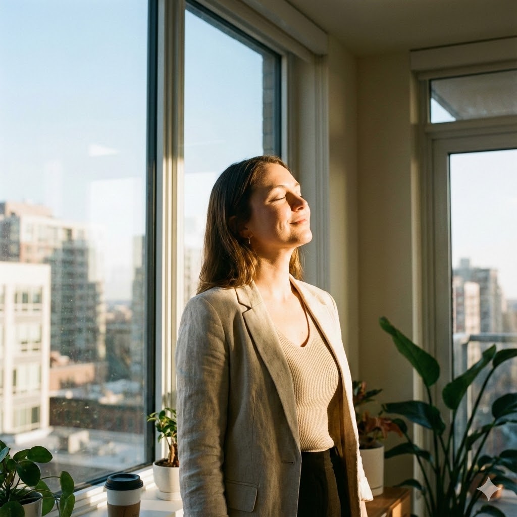 아침이 무거울 때 햇빛이 준 작은 변화들 사진