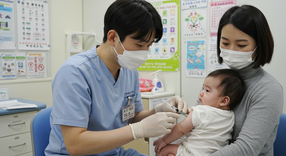홍역 예방접종