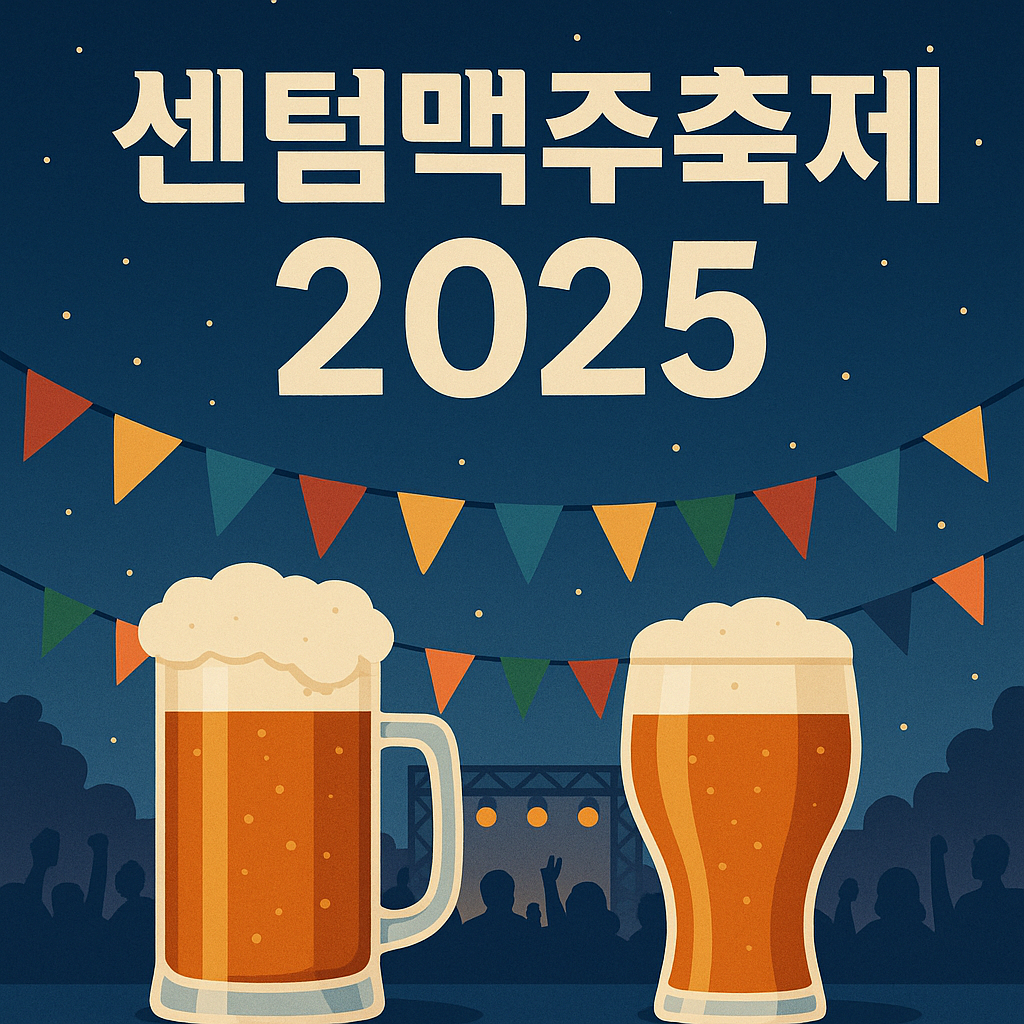 2025 센텀맥주축제, 부산의 여름을 시원하게 적시는 맥주 향연!
