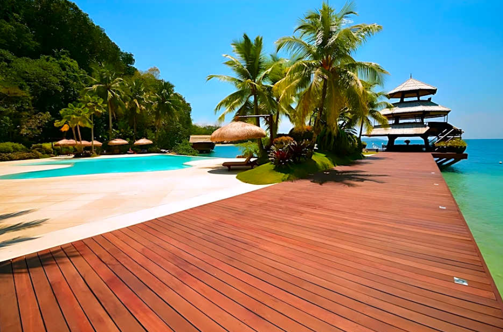 펄팜리조트가는길