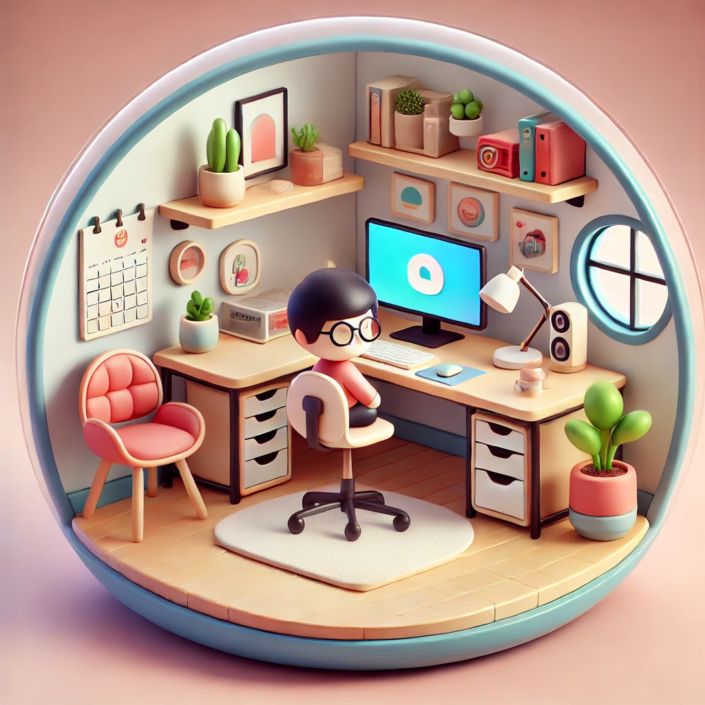 미니멀 데스크테리어 꿀팁