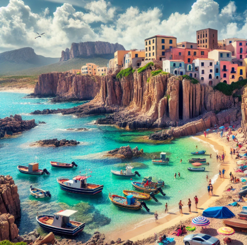 산 피에르토 섬 사진