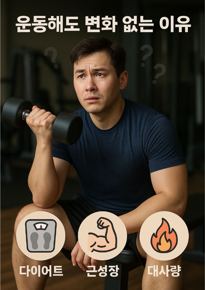 운동해도 변화 없는 이유 관련사진