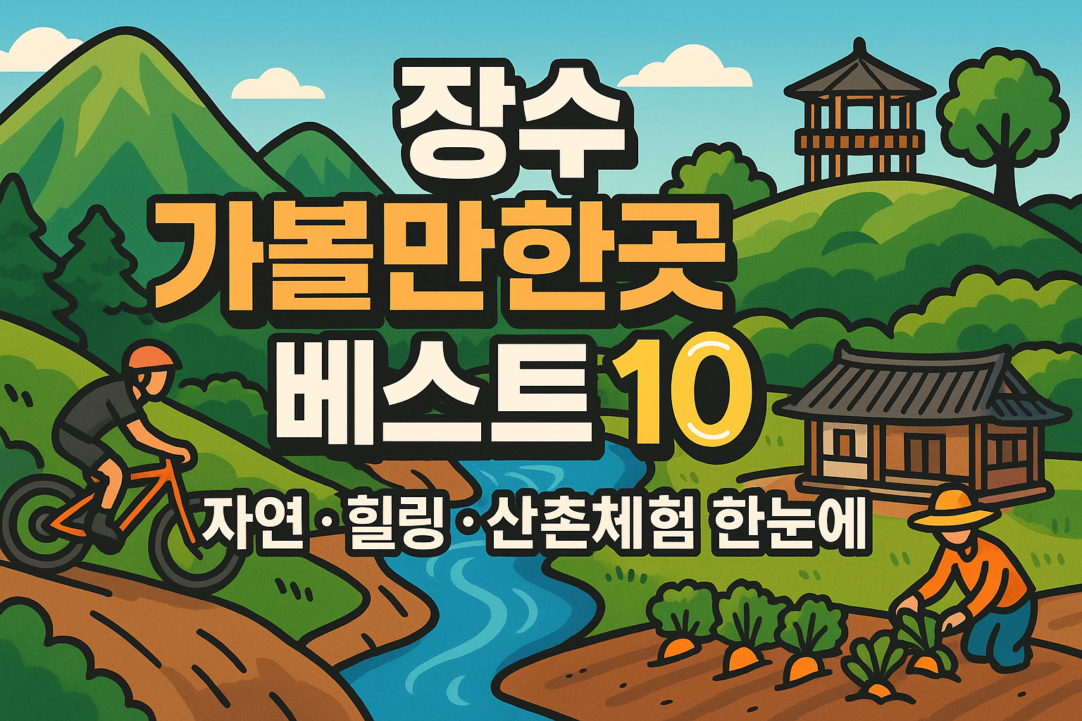 장수 가볼만한곳 베스트10