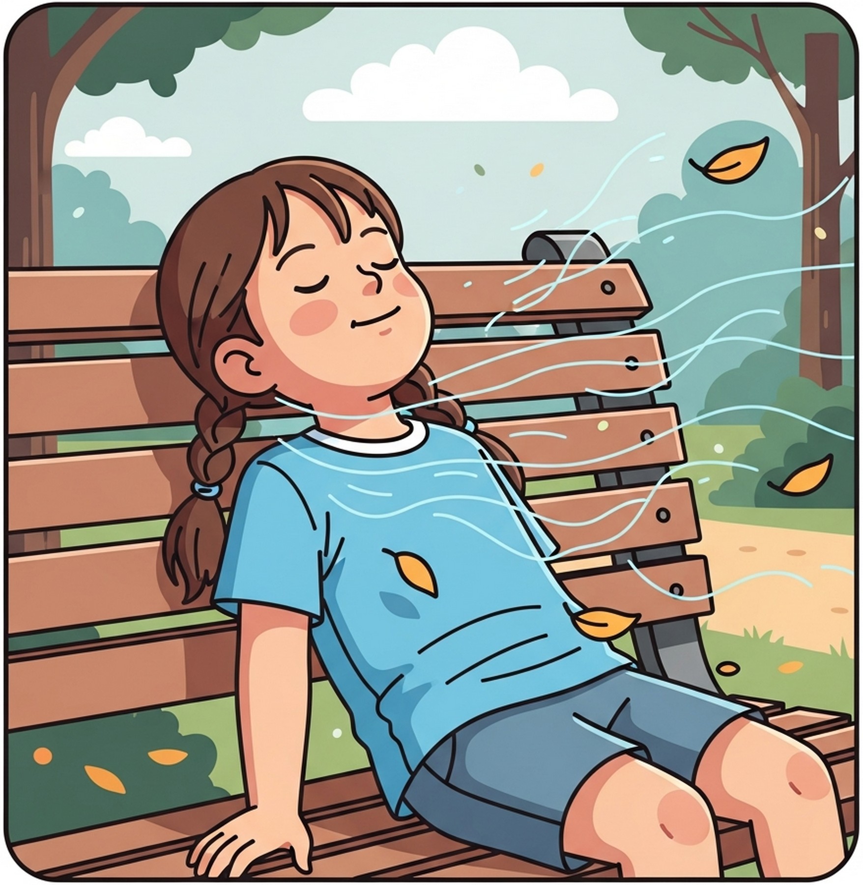 아이 휴식 시 체온저하