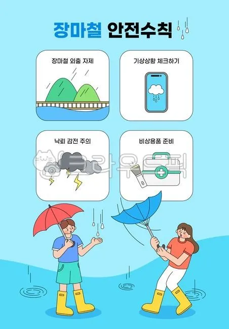 장마철 안전 인사 침수 대비 안내 동네 소식과 함께 전하는 법_6