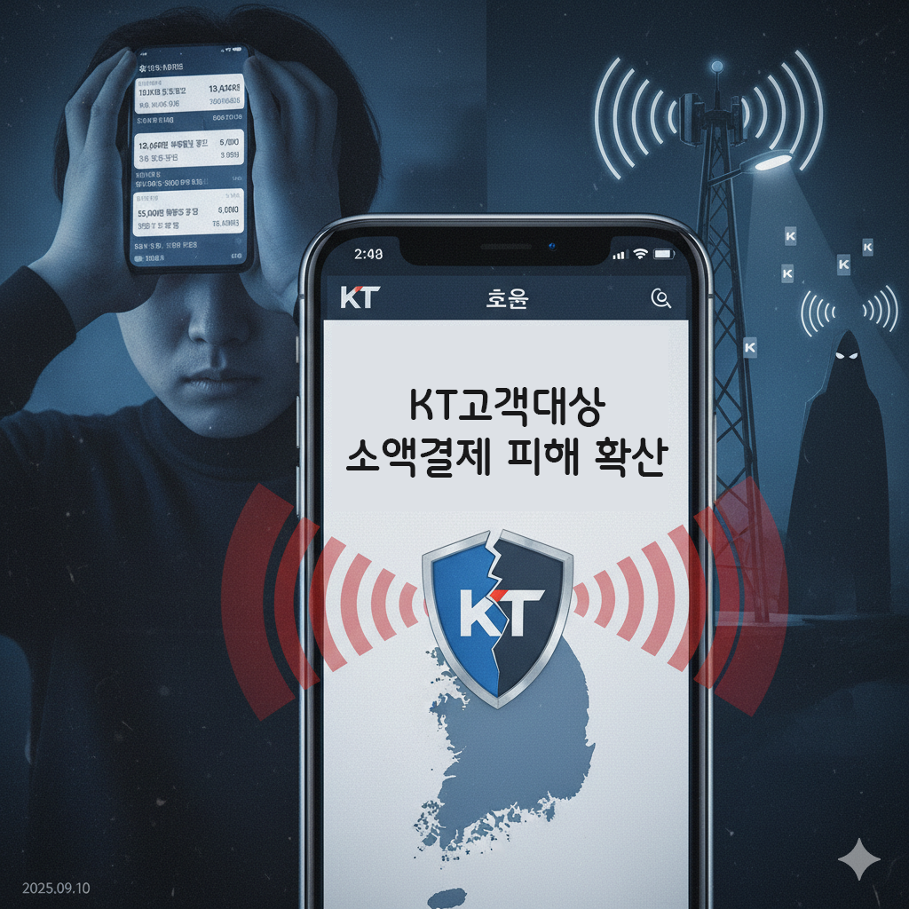 kt고객대상 소액결제 피해확산