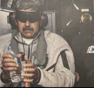 수송되고 있는 마두로 대통령