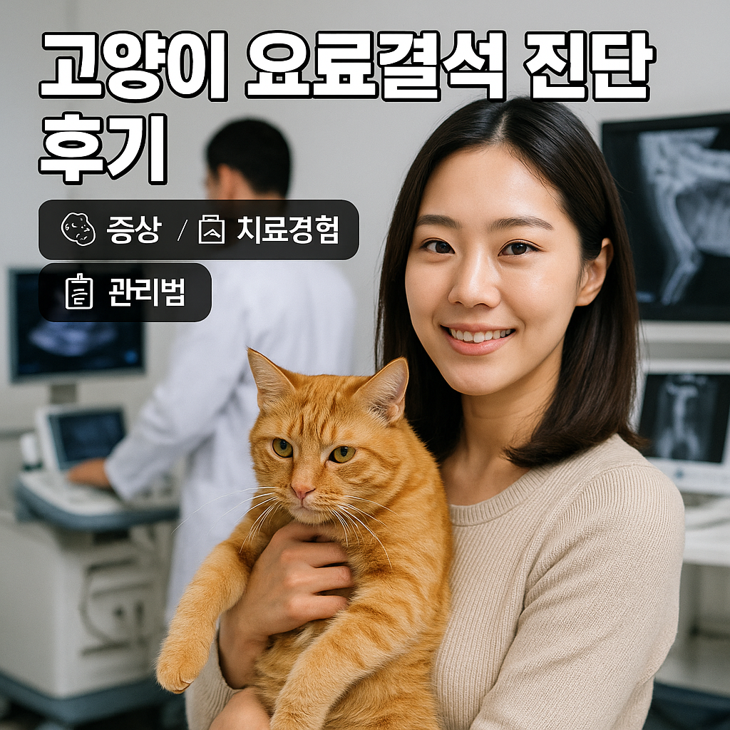 고양이 요로결석 진단 후기 ｜ 증상·치료 경험·관리법 공유