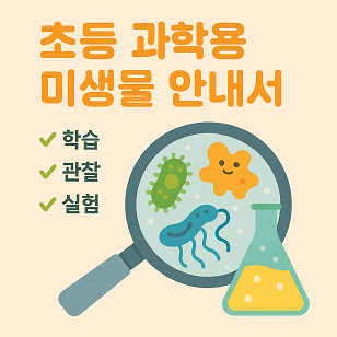 초등 과학용 미생물 안내서 관련 사진