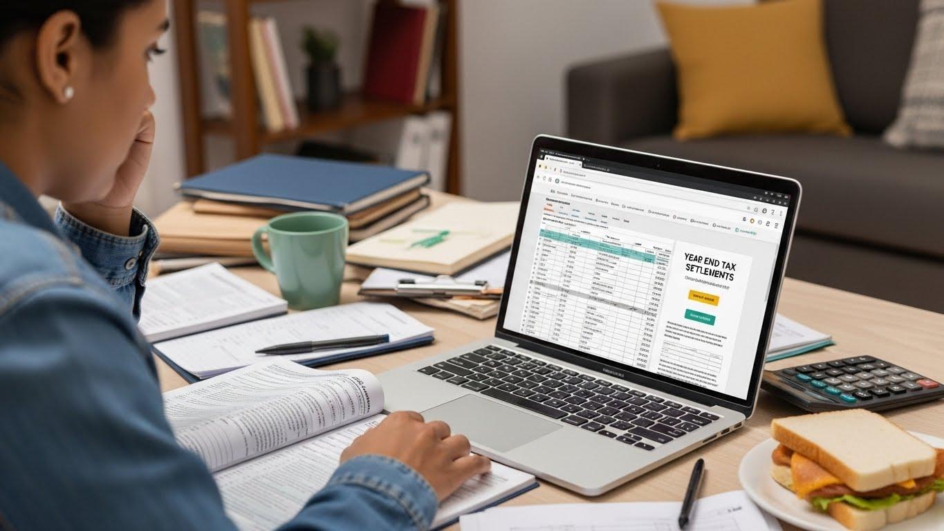 중도퇴사자 연말정산 방법