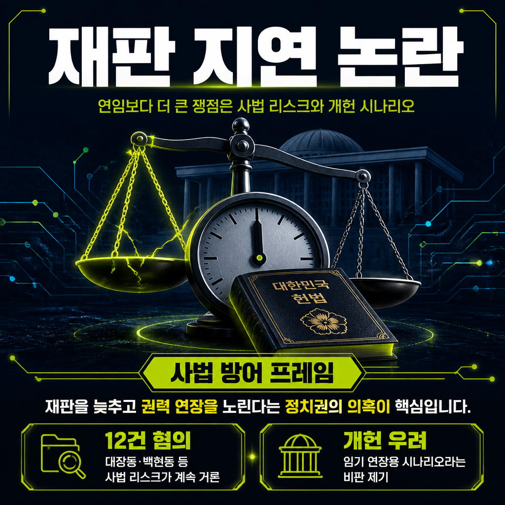 재판 지연 논란