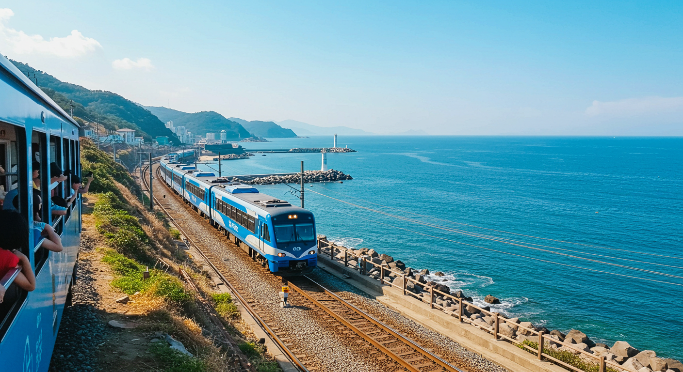 해운대 스카이캡슐 해변열차