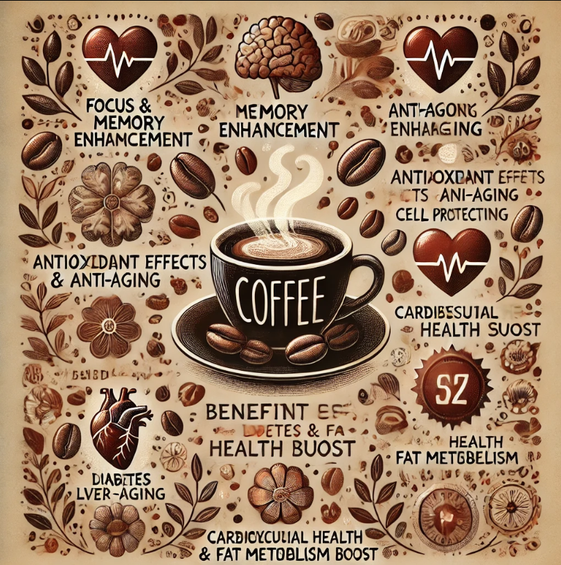커피 복용의 장점에 대한 이미지